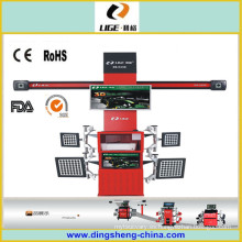 Coche de pruebas de equipos de alineación de rueda 3D Ds-933